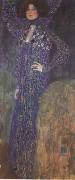 Gustav Klimt Portrait of Emilie Floge (mk20) china oil painting reproduction